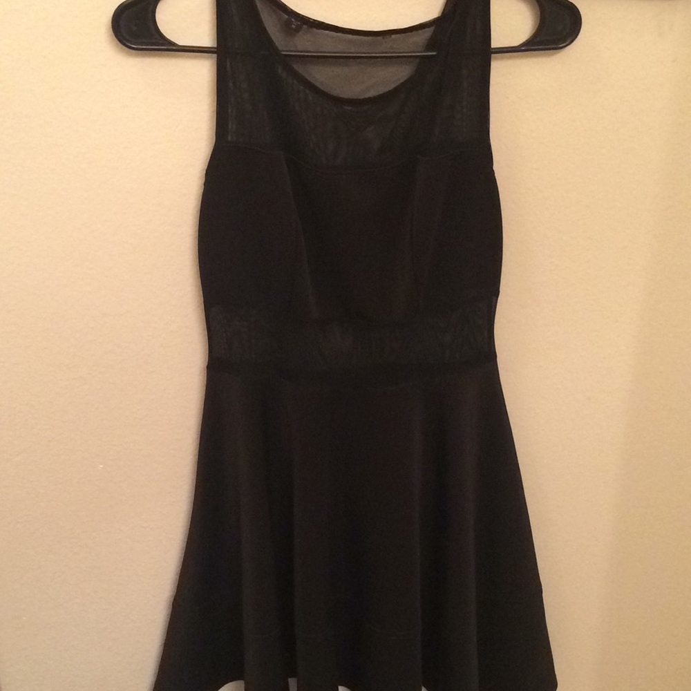 Black Mini Skirt Dress